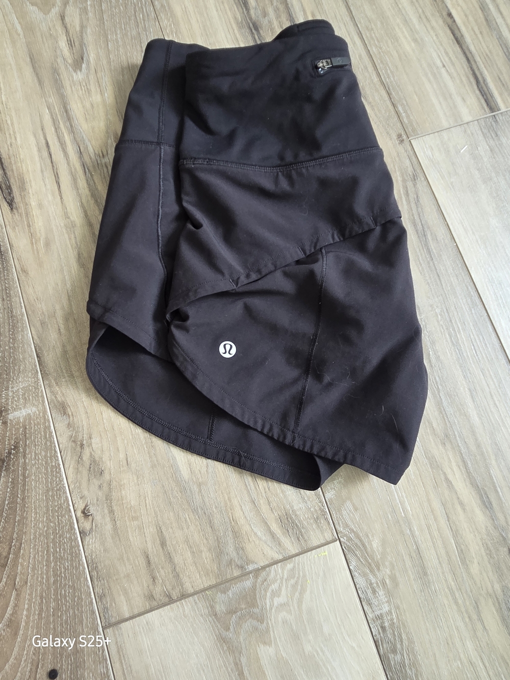 lululemon athletica Black Athletic Shorts Skort